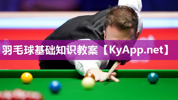 羽毛球基础知识教案
