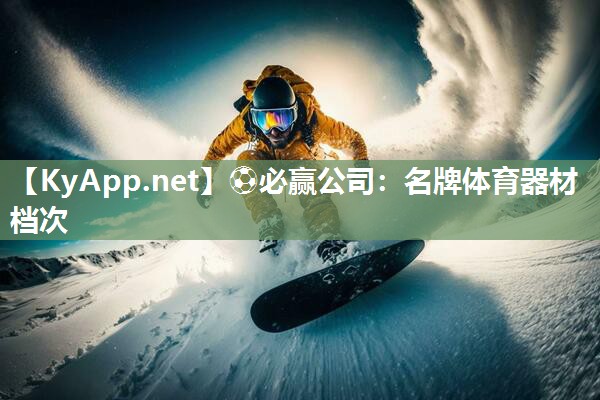 ⚽必赢公司：名牌体育器材档次