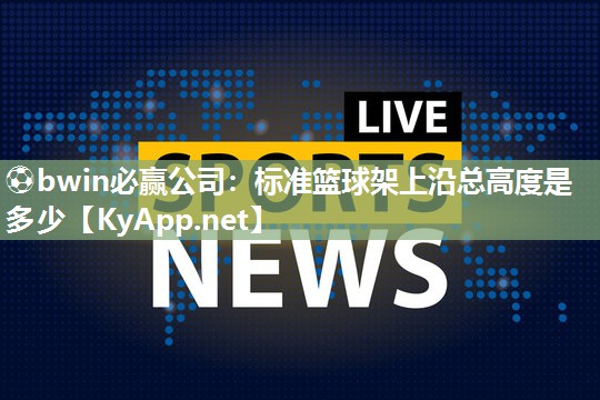 标准篮球架上沿总高度是多少