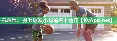 羽毛球发小球的基本动作